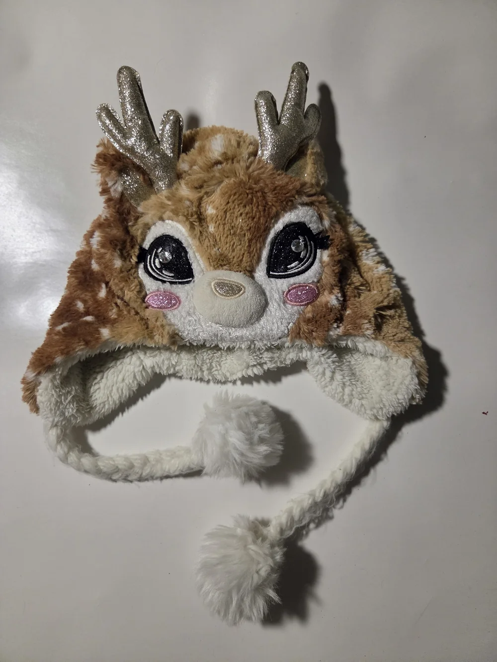 furry kids reindeer hat